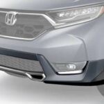 Parachoque delantero deportivo PLATA METALICO - CR-V 2017-2019